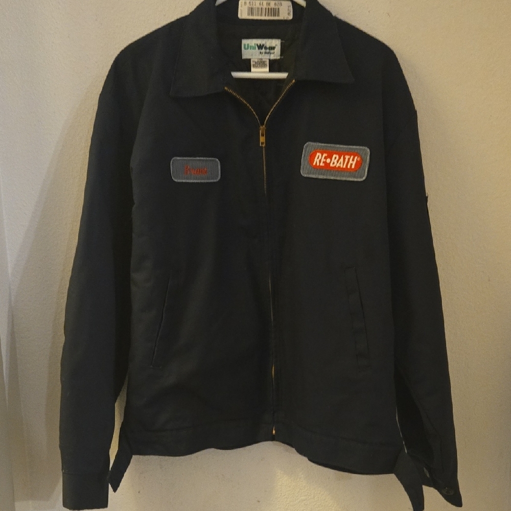 Men's Black Work Jacket